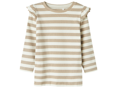 Name It pure cashmere/cloud dancer striped top